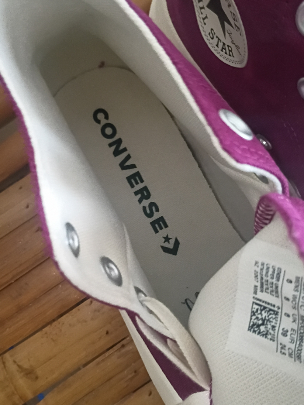 Converse Chuck Taylor All Star Platform Sneakers - Purple (2022) Discontinued - Picture 6 of 10